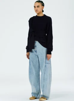 Acid Iceberg Denim Sid Jean - Regular-Tibi Outlet