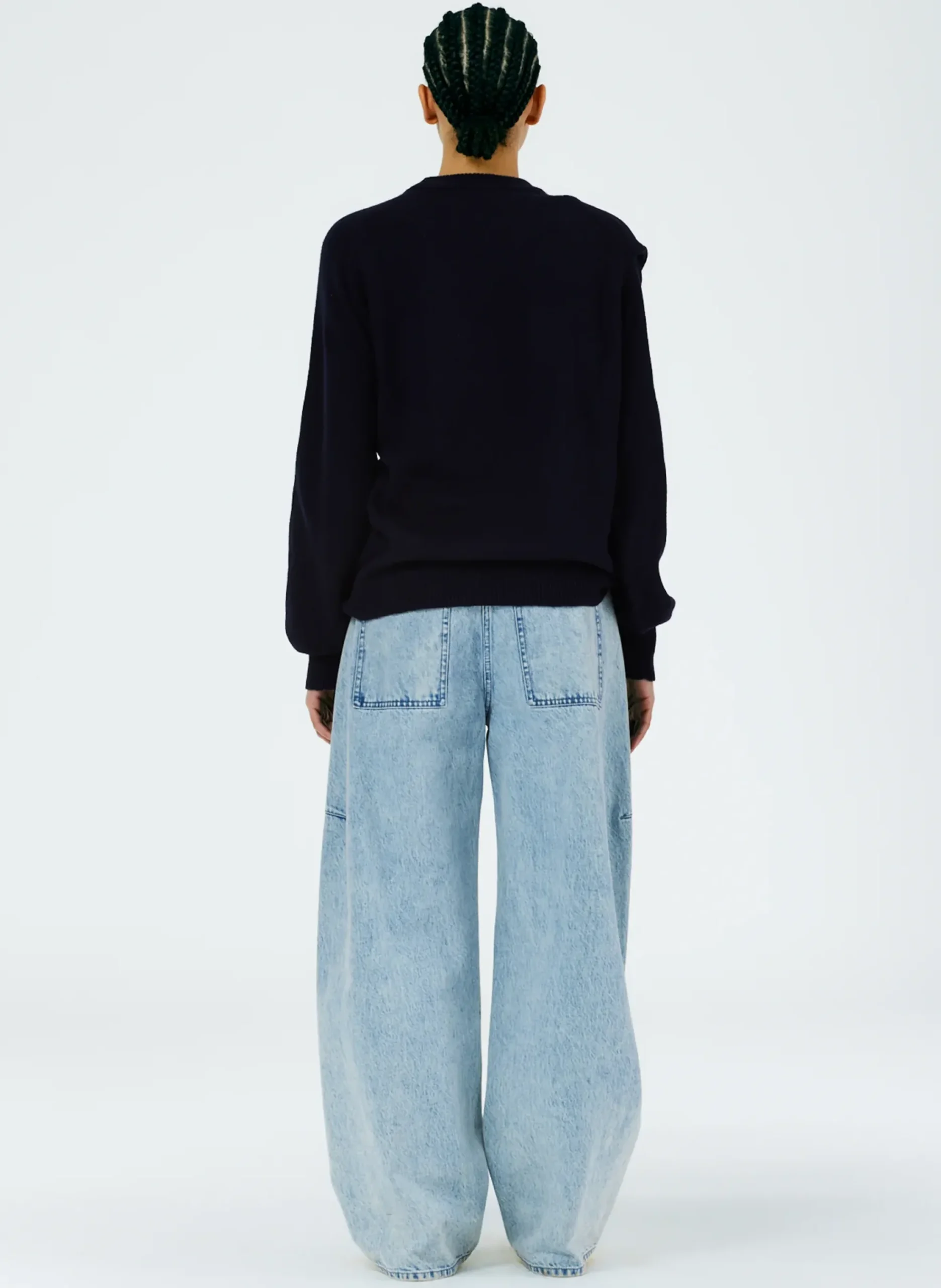 Acid Iceberg Denim Sid Jean - Regular-Tibi Outlet