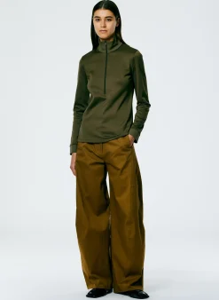 Active Knit Slim Sporty Top-Tibi Clearance
