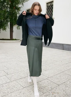 Active Knit Slim Sporty Top-Tibi Hot