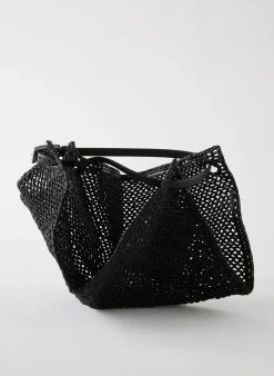 Aire Libre Mesh Crochet Bag-Tibi Online
