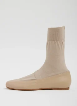 Borg Sock Shoe-Tibi Fashion