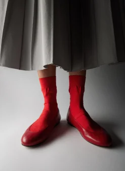 Borg Sock Shoe-Tibi Discount