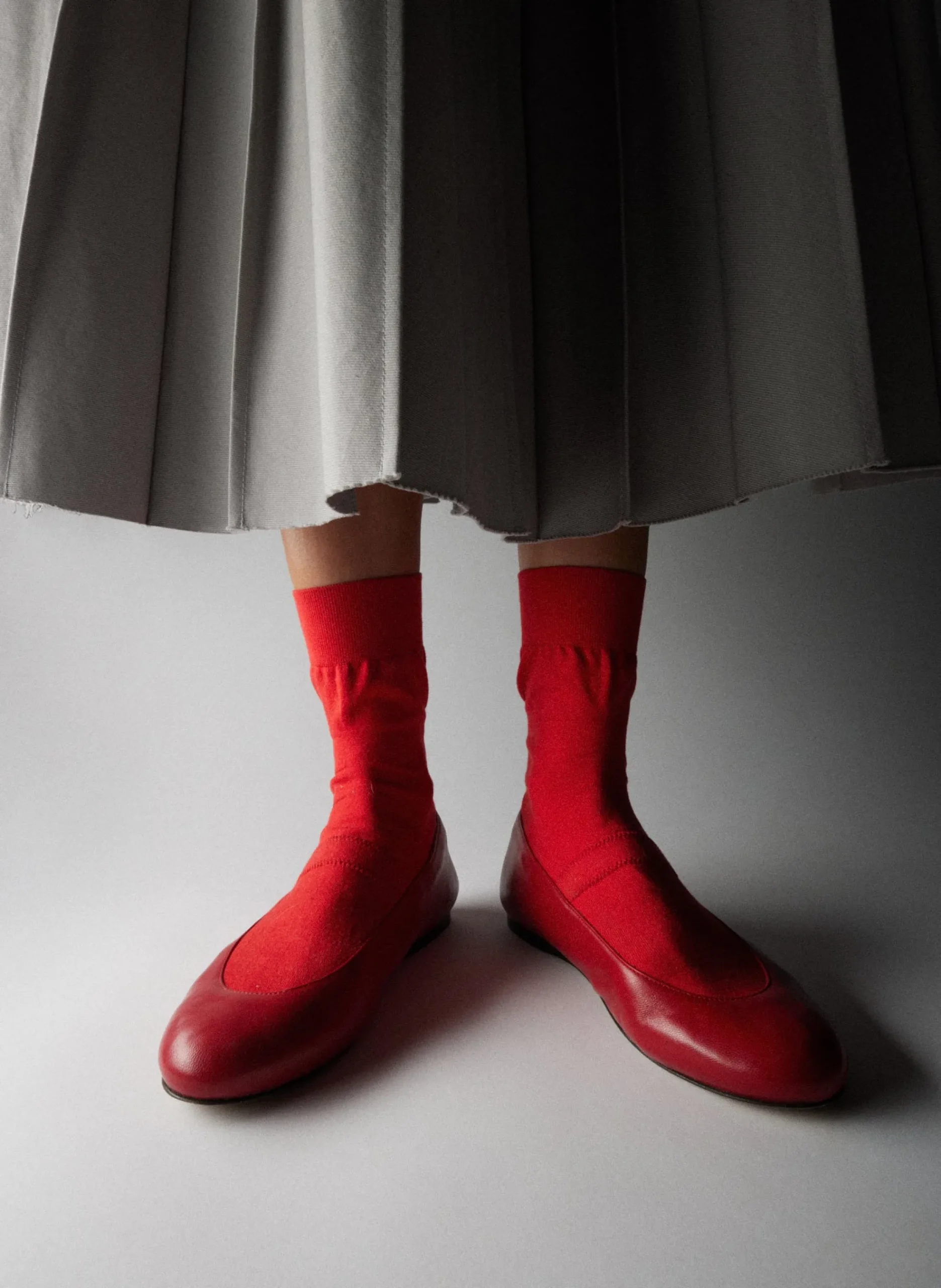 Borg Sock Shoe-Tibi Discount