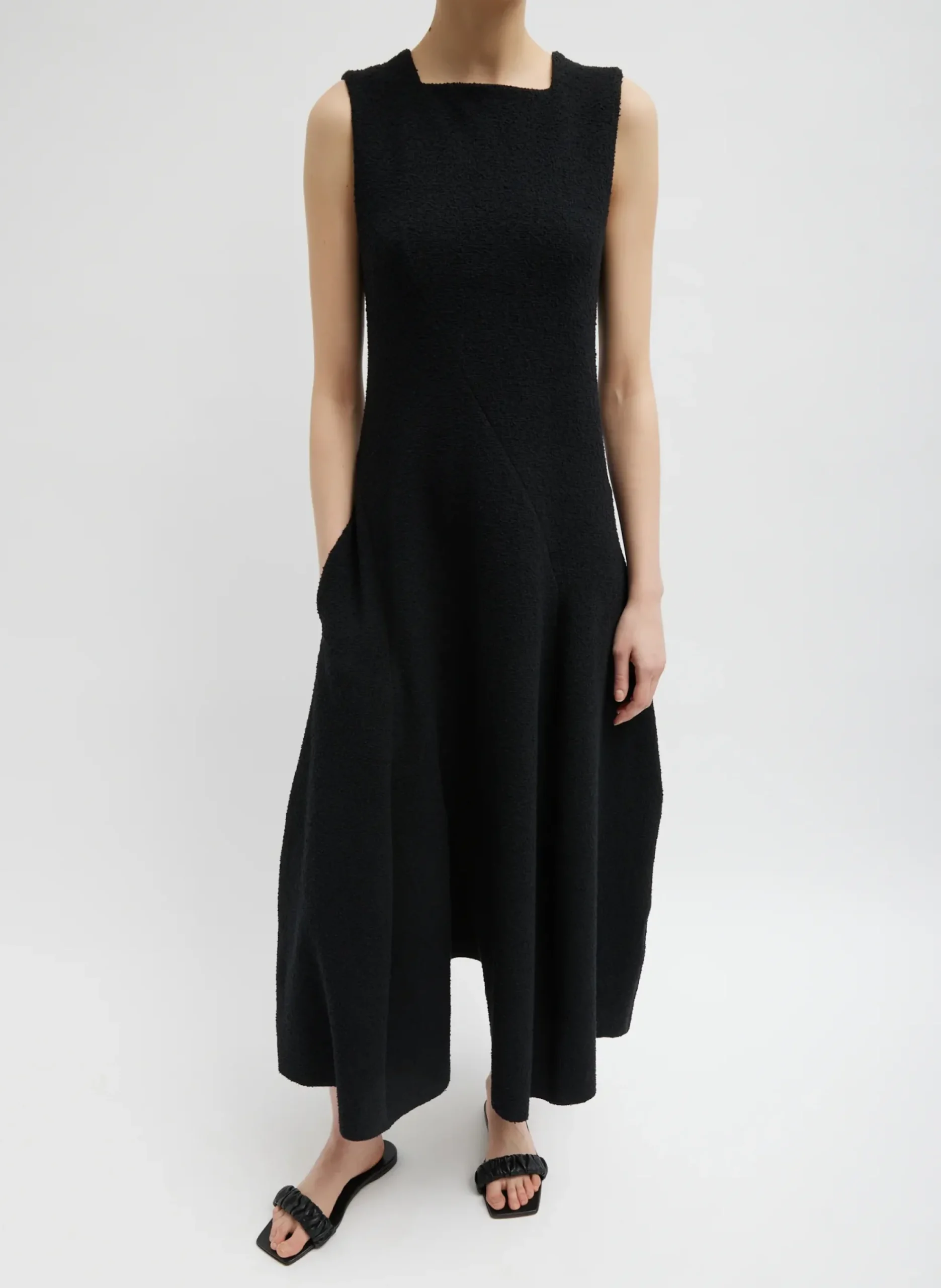 Boucle Knit Sculpted Dress-Tibi Best