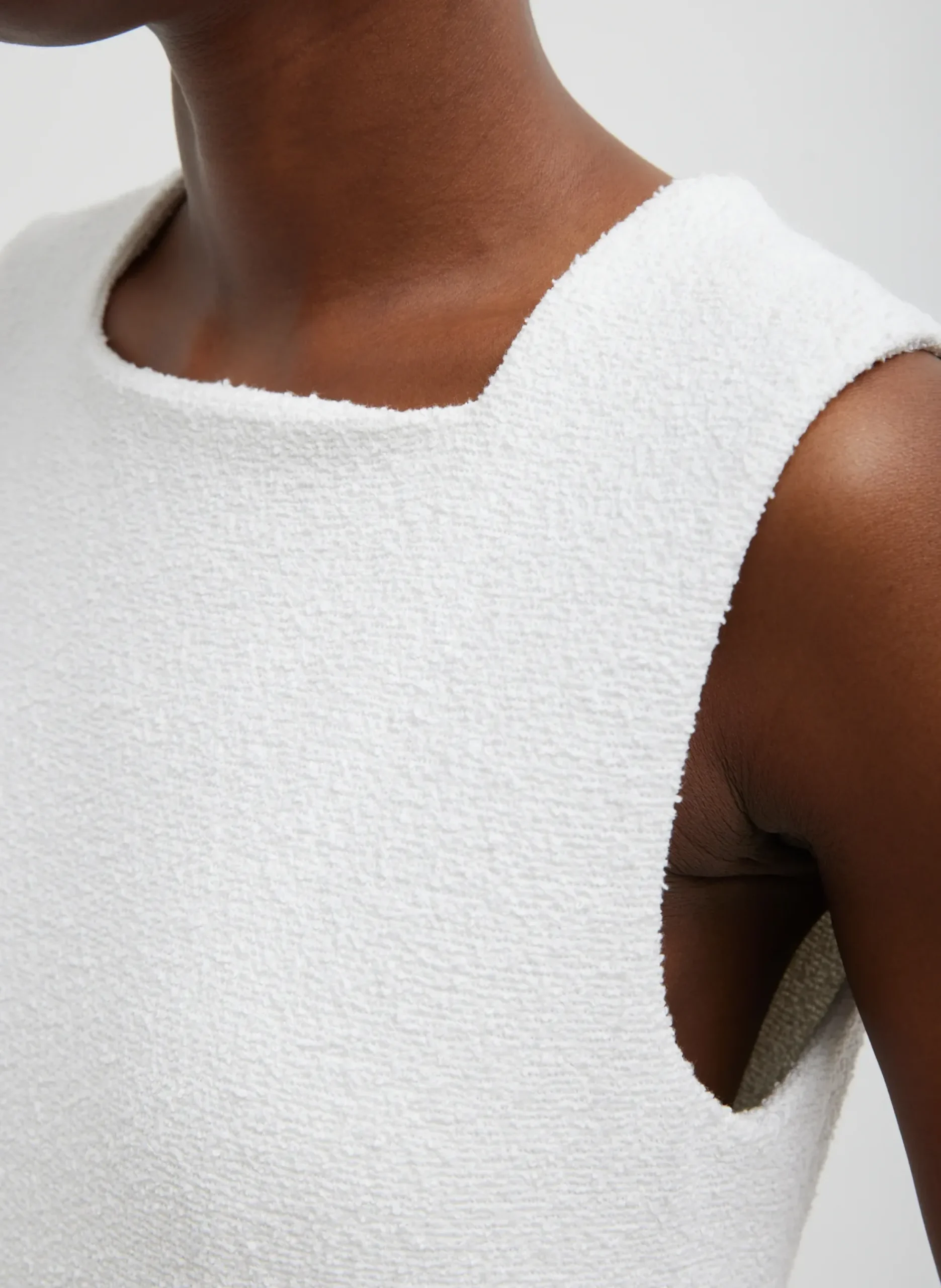 Boucle Knit Sculpted Dress-Tibi Clearance