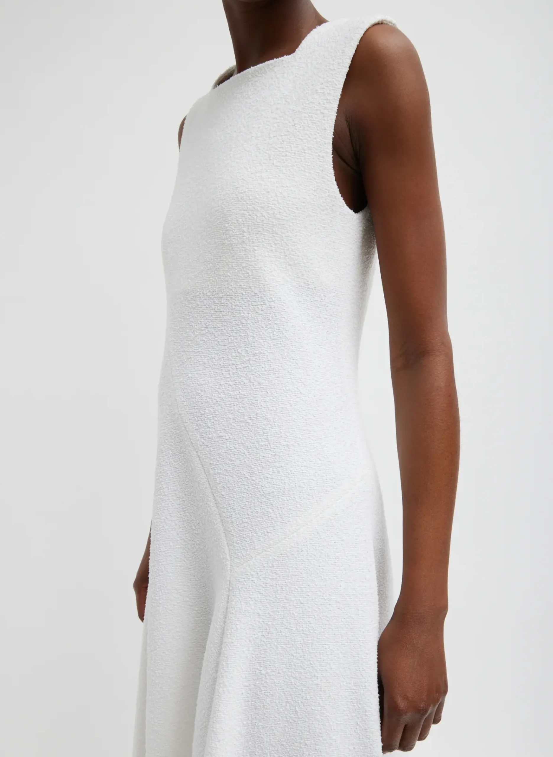 Boucle Knit Sculpted Dress-Tibi Clearance