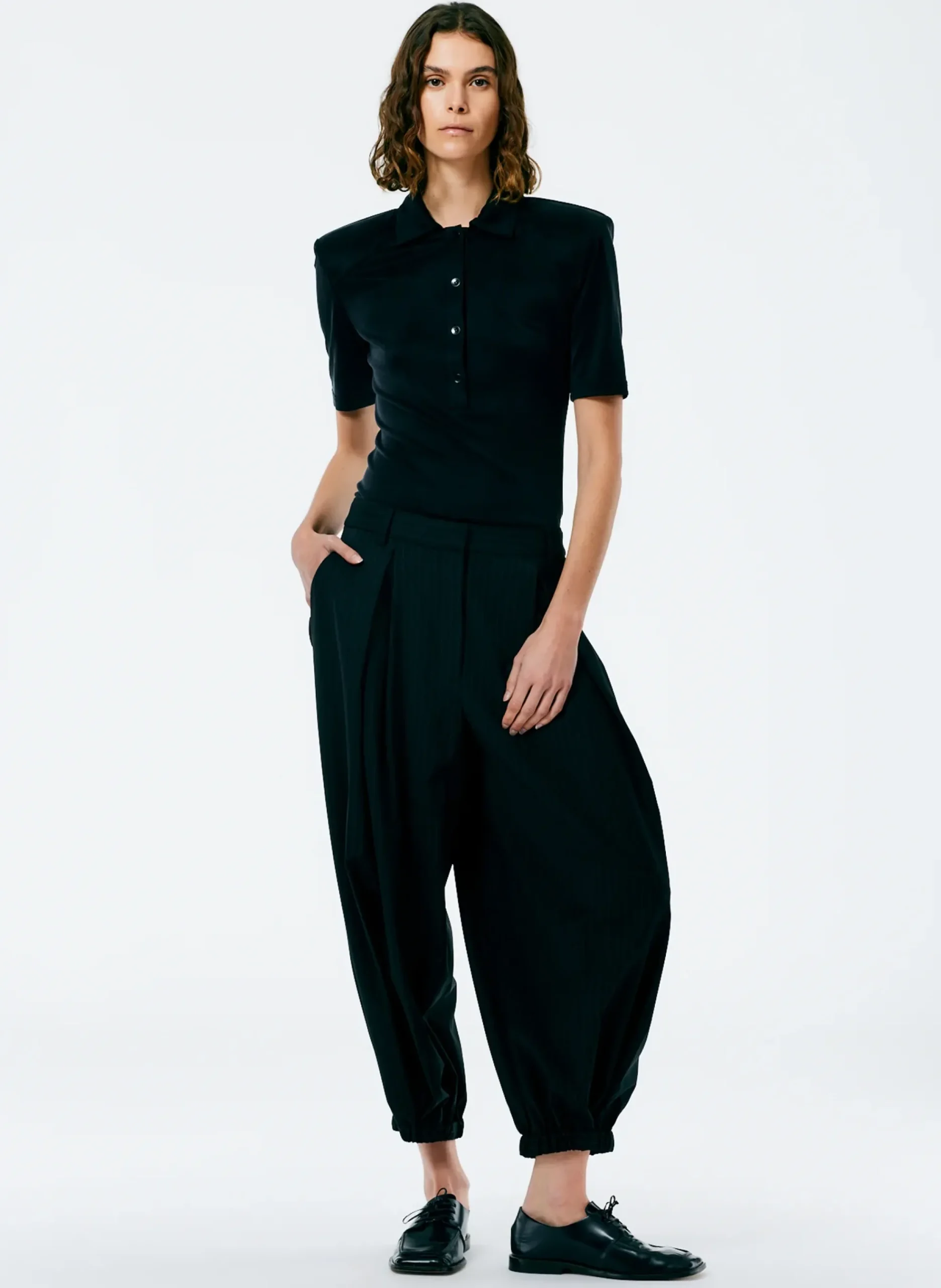Brody Square Toe Loafer-Tibi Clearance
