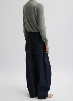 Cashmere Silk Blend Slim Cardigan-Tibi Outlet