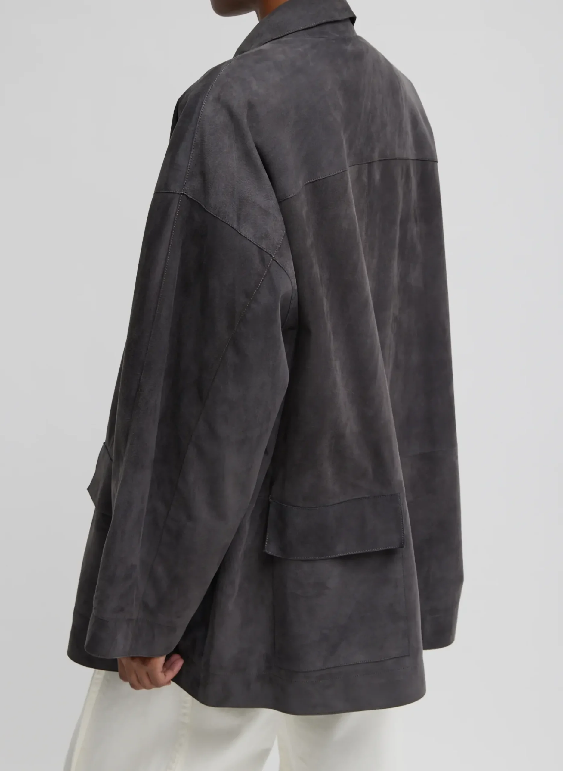 Cassiterite Suede Carcoat-Tibi New
