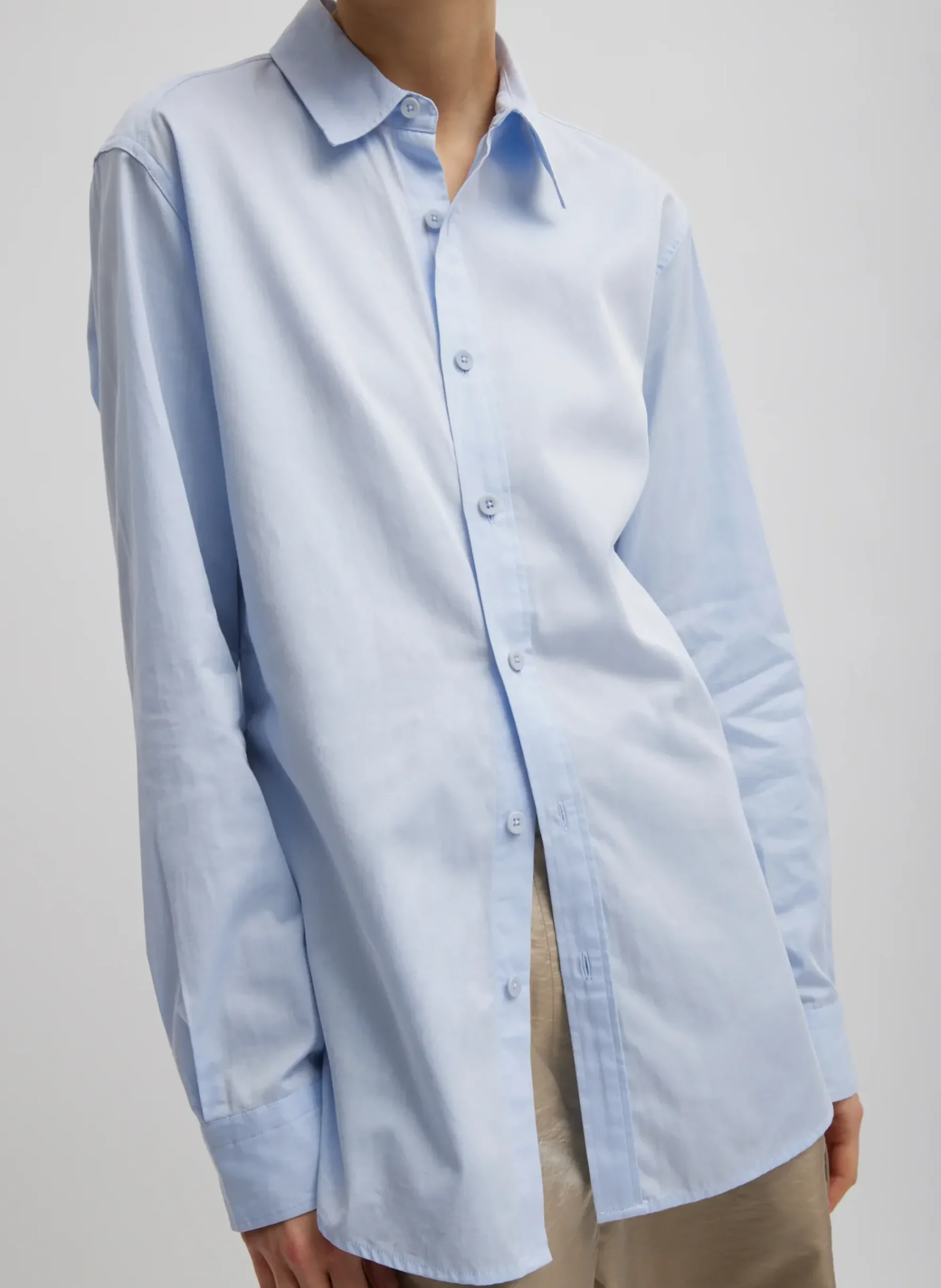 Charlie Men's Slim Shirt-Tibi Clearance