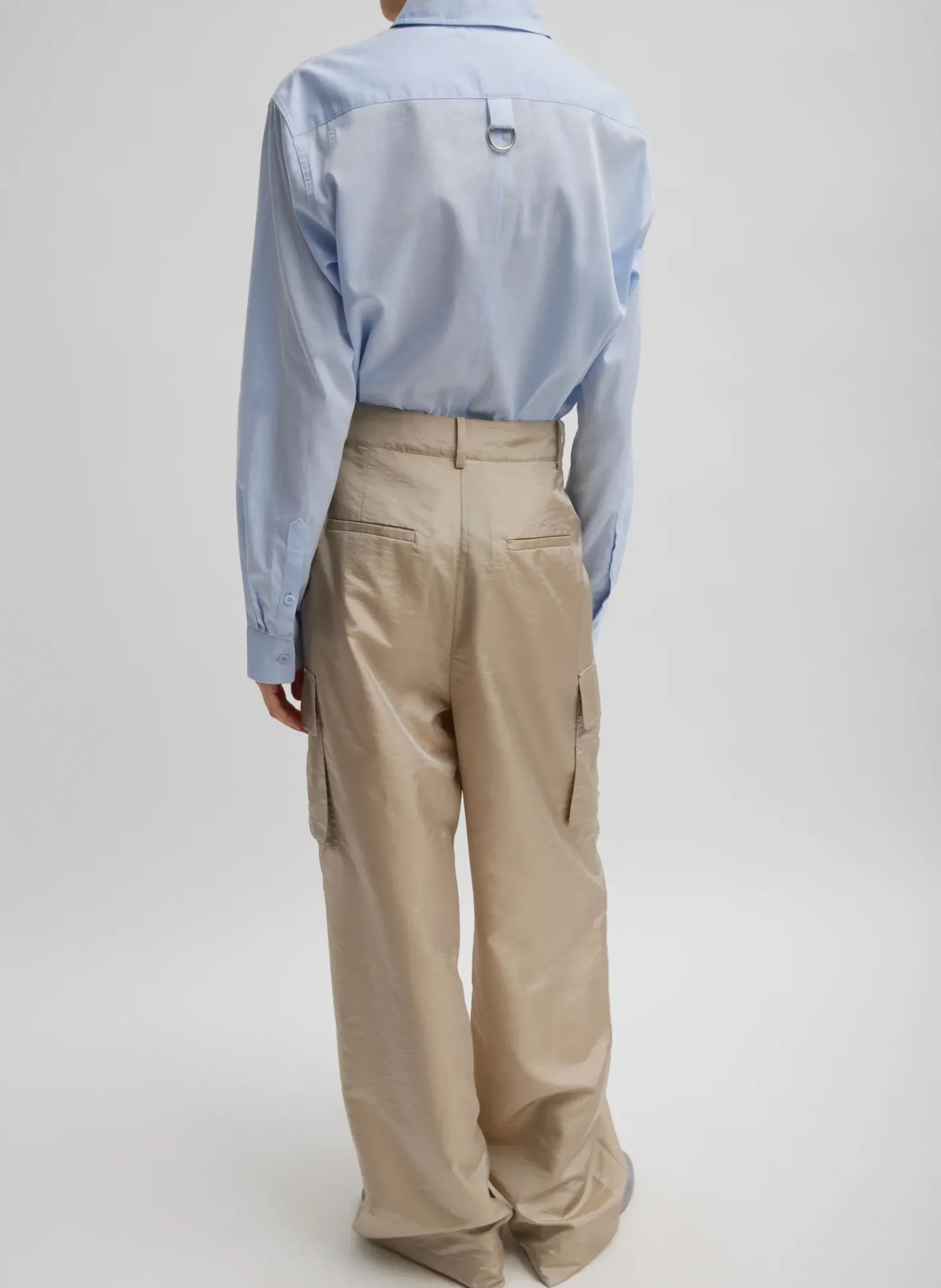 Charlie Men's Slim Shirt-Tibi Clearance