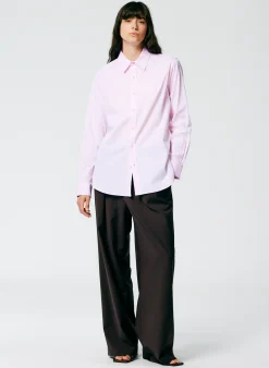 Charlie Men's Slim Shirt-Tibi Outlet