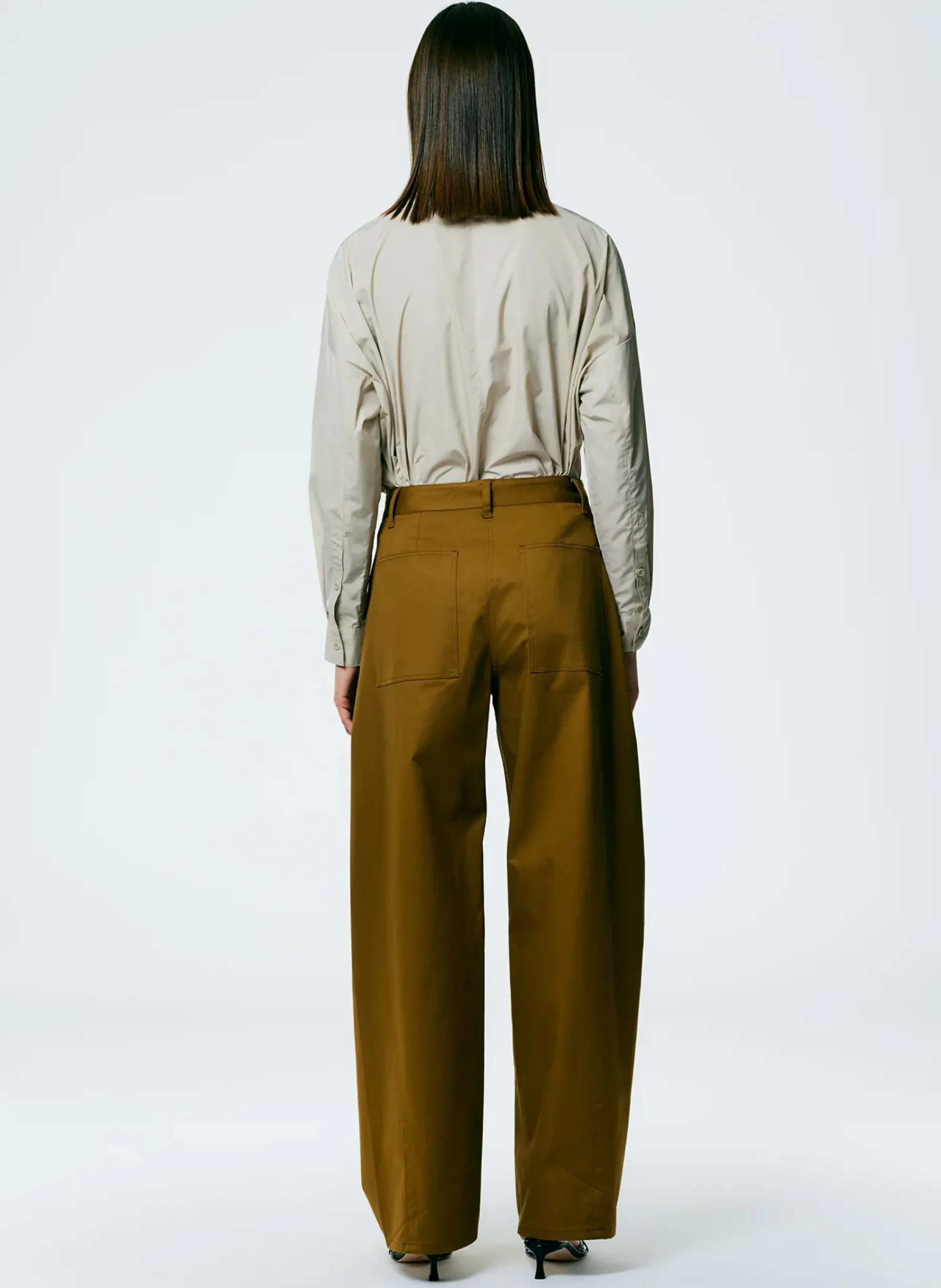 Chino Sid Pant - Petite-Tibi Fashion