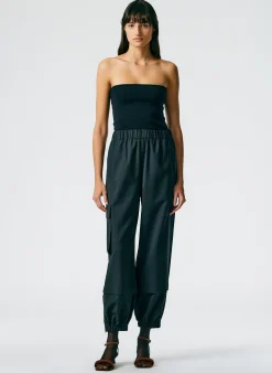 Compact Stretch Cashmere Tube Top-Tibi Discount