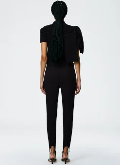 Compact Ultra Stretch Knit Stirrup Legging-Tibi Online