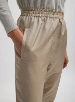 Crispy Nylon Kat Jogger-Tibi Discount