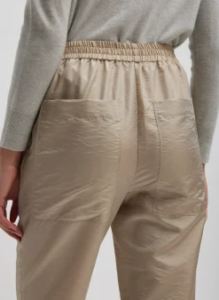 Crispy Nylon Kat Jogger-Tibi Discount