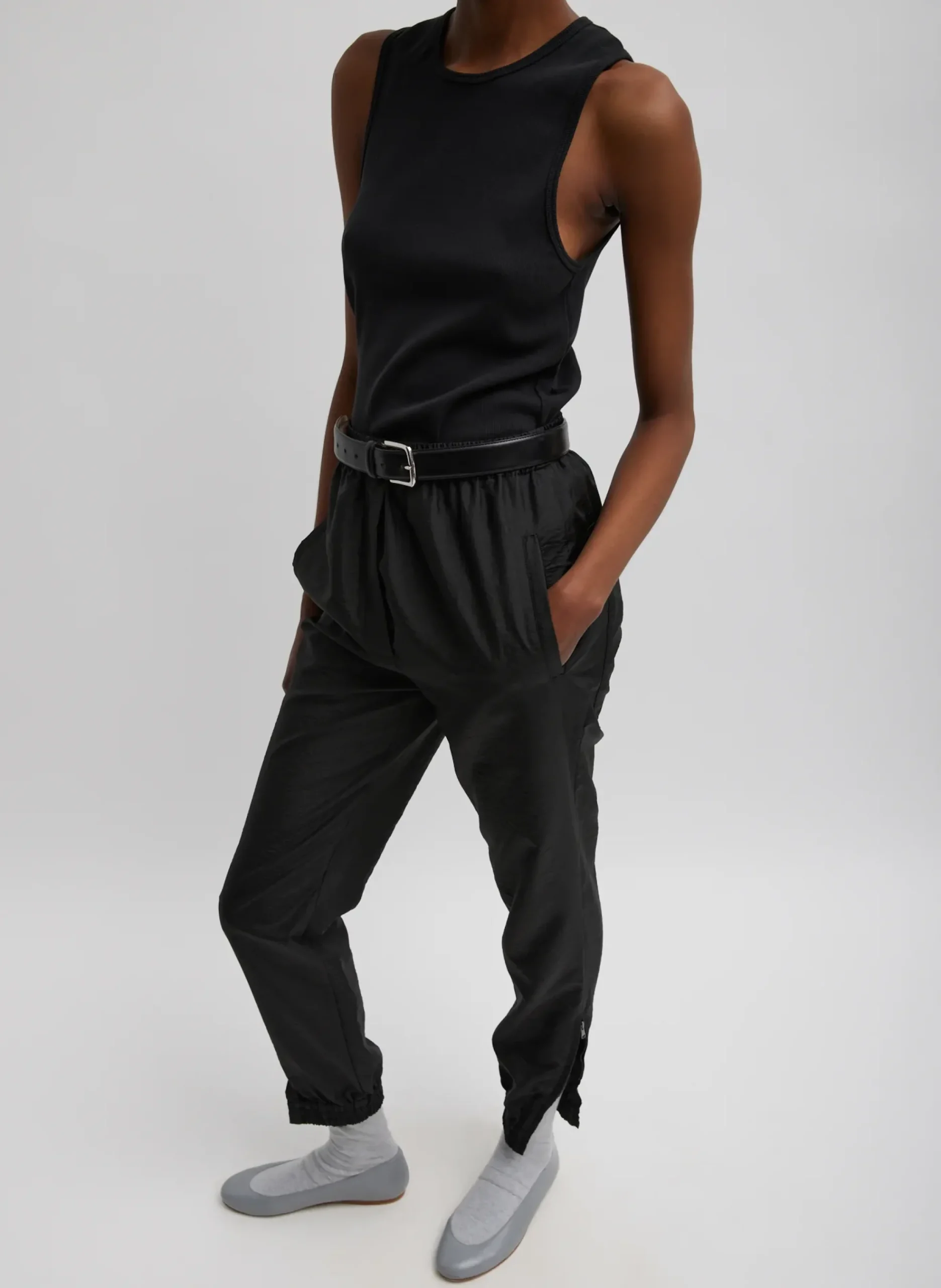 Crispy Nylon Kat Jogger-Tibi Outlet