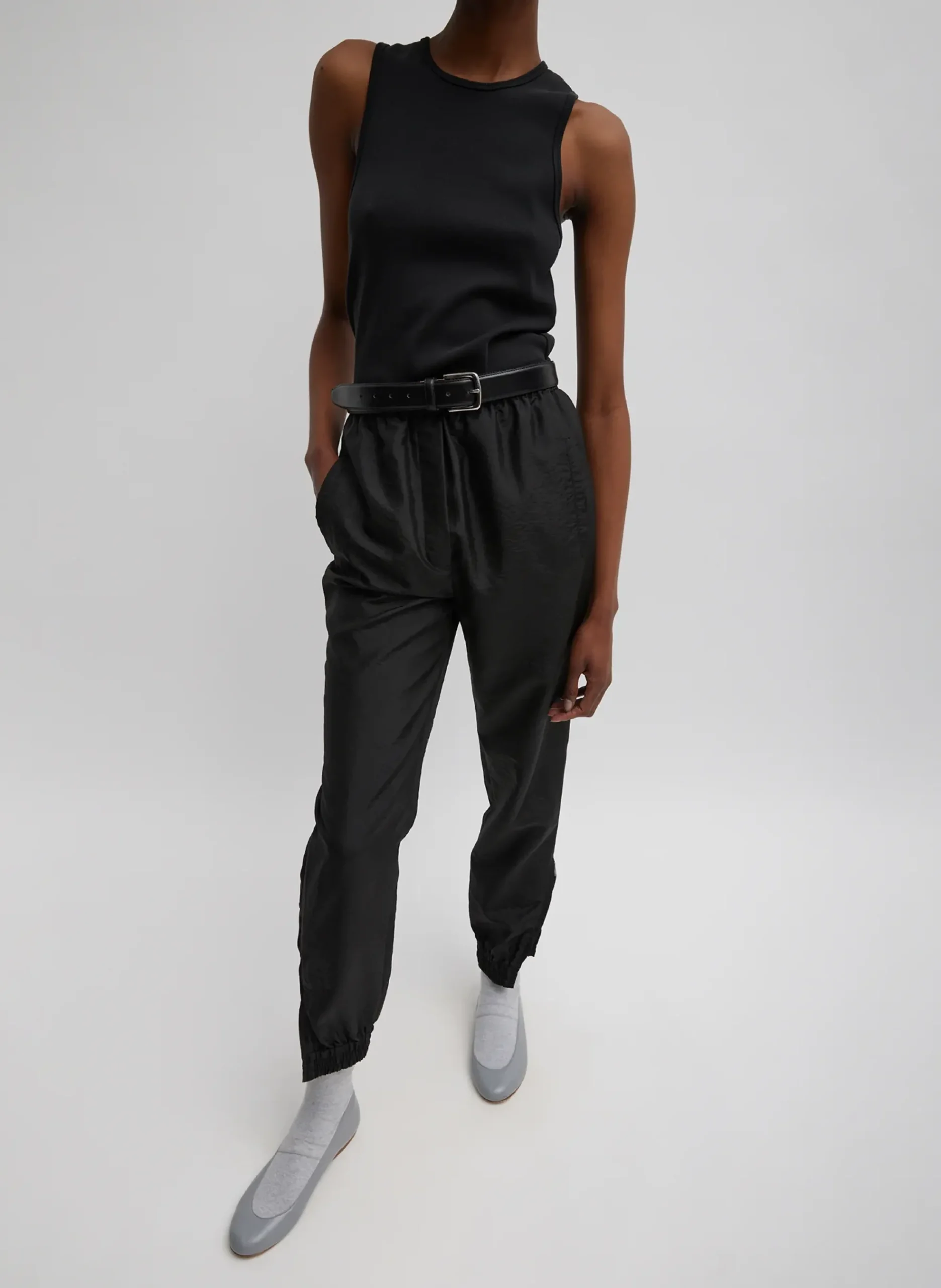 Crispy Nylon Kat Jogger-Tibi Outlet