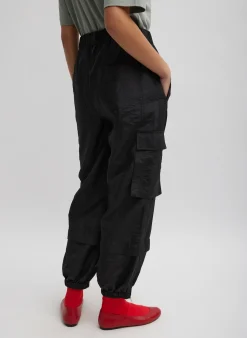 Crispy Nylon Wilt Pull On Jogger-Tibi Outlet