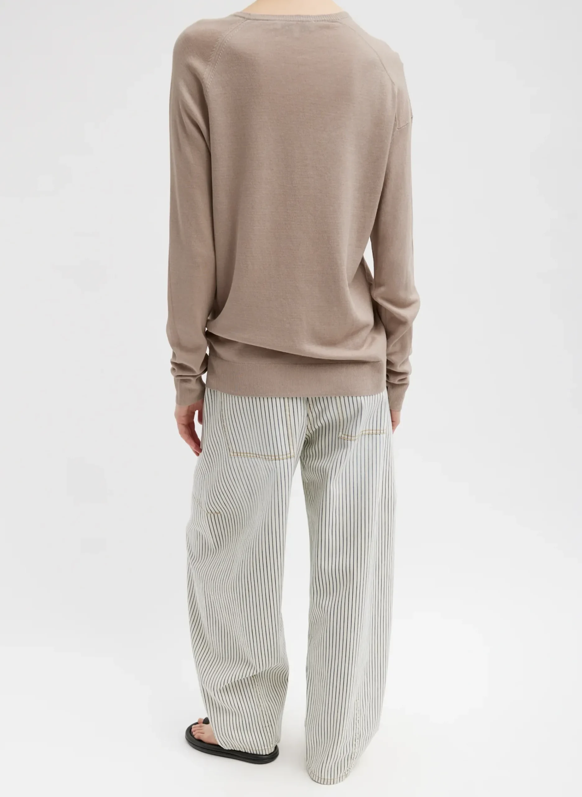 Crispy Sweater Pullover-Tibi Clearance