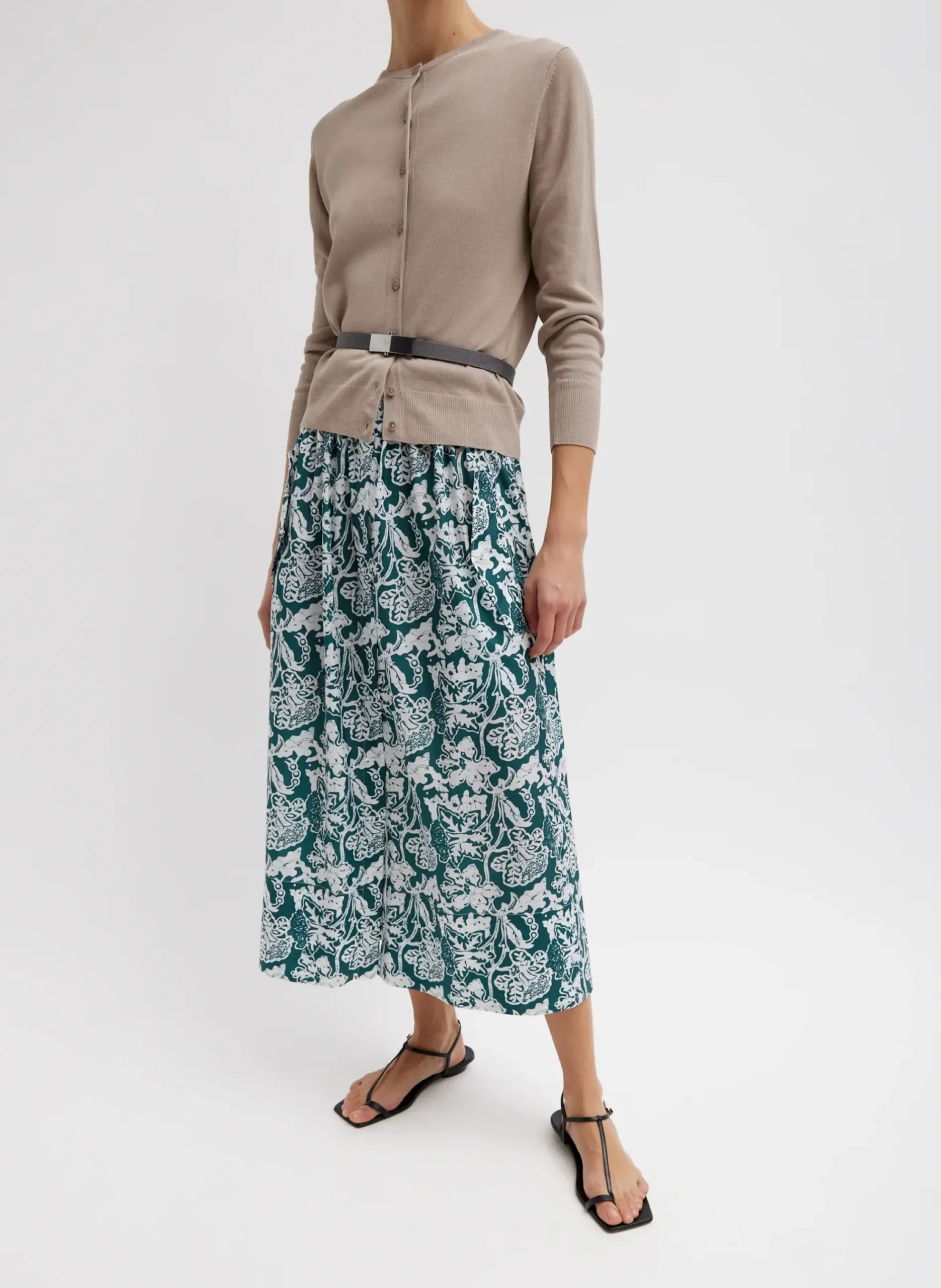 Crispy Sweater Shrunken Cardigan-Tibi Hot