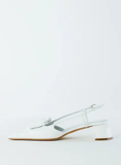 Croc Print Victor Slingback-Tibi Sale