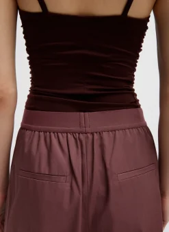 Drapey Suiting Marit Pull On Pant-Tibi Fashion