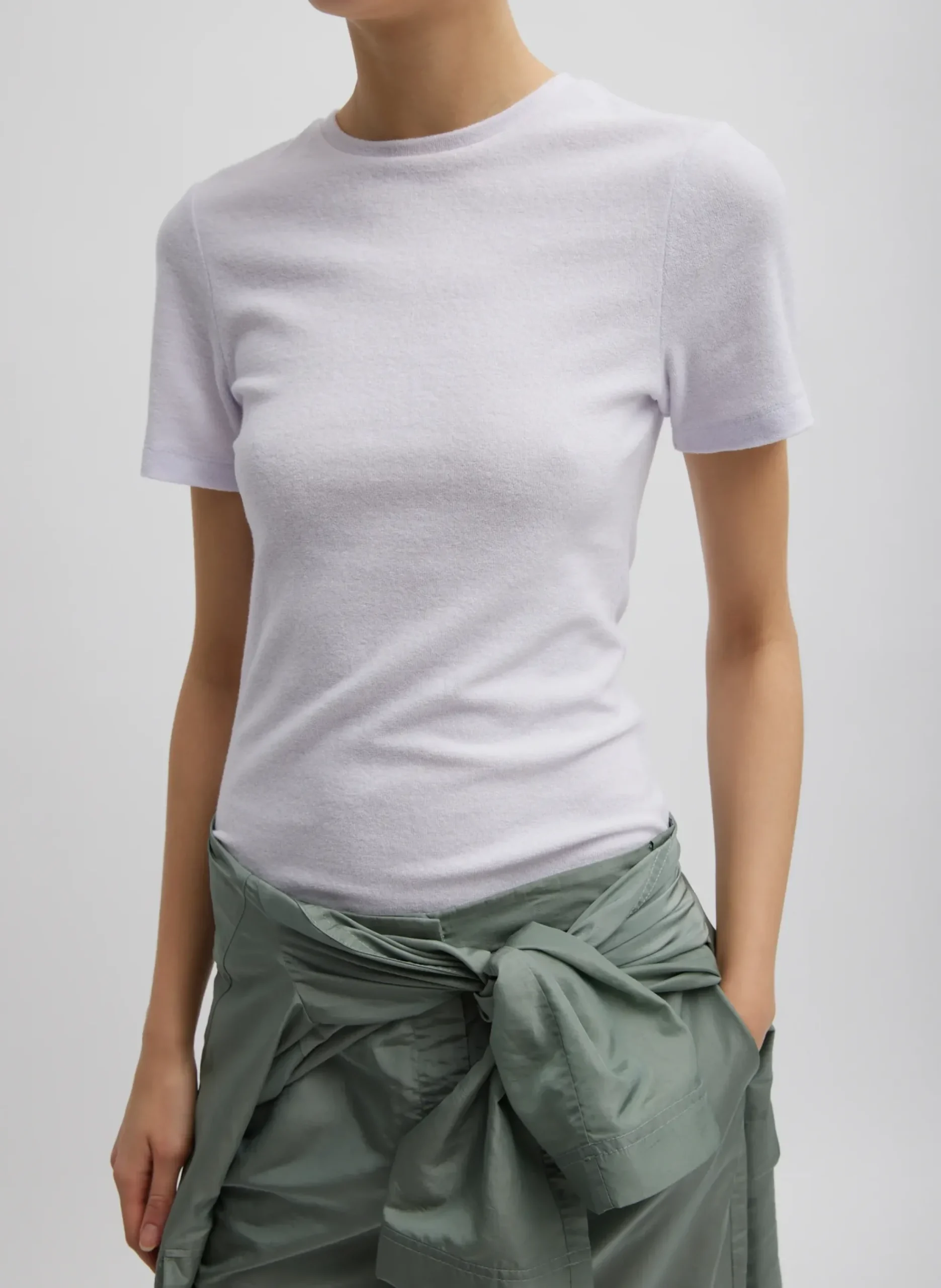 Dry Loop Terry Baby T-Shirt-Tibi New