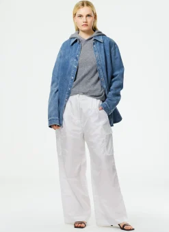 Feather Weight Cashmere Easy Men's Hoodie-Tibi Fashion