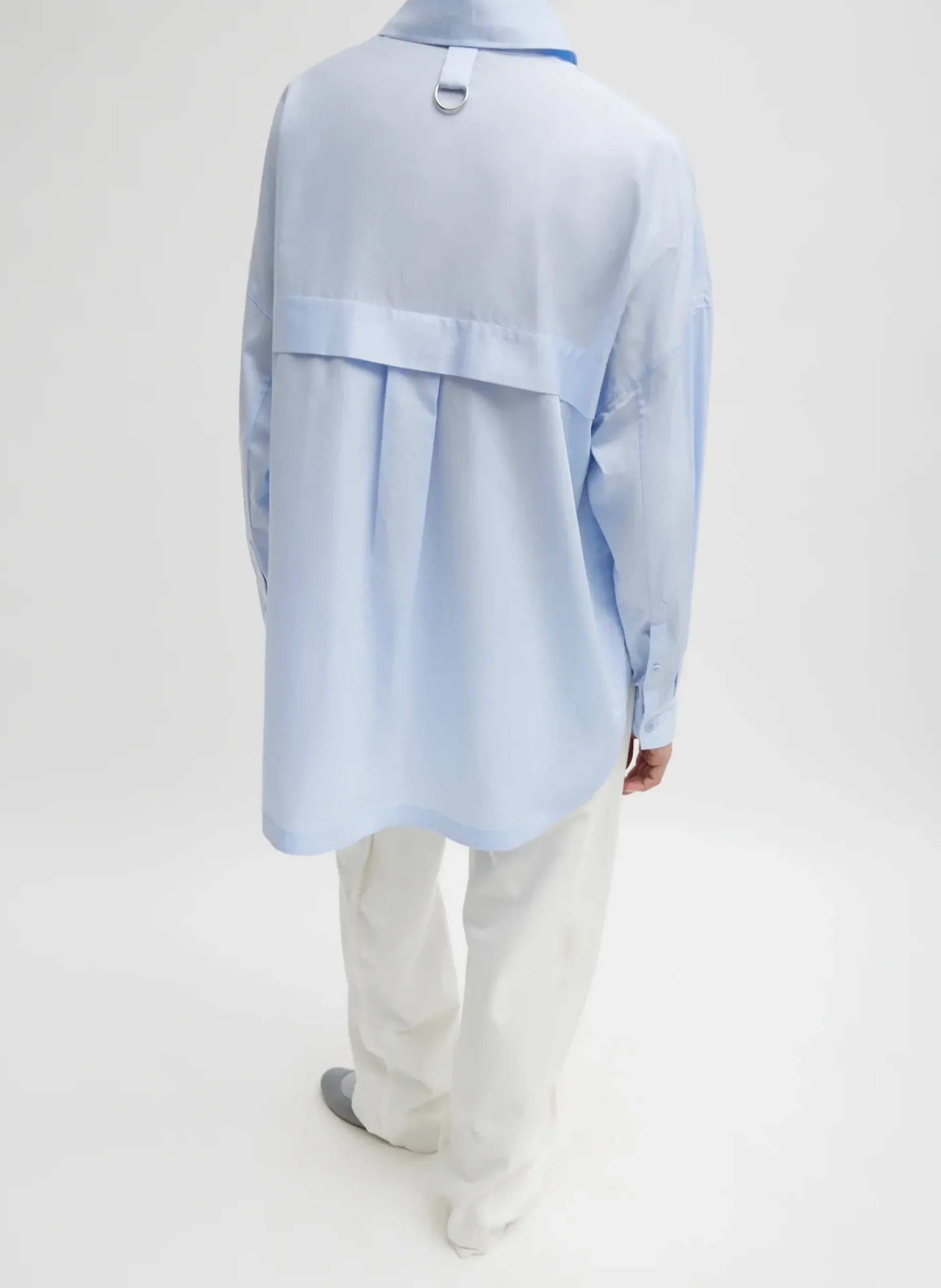 Gabe Oversized Shirt-Tibi Online