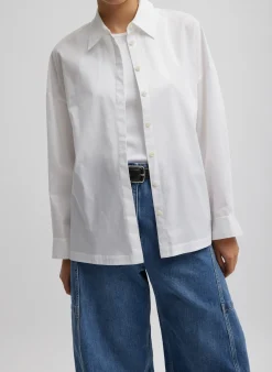 Gabe Oversized Shirt-Tibi New