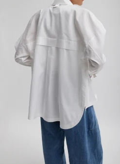 Gabe Oversized Shirt-Tibi New