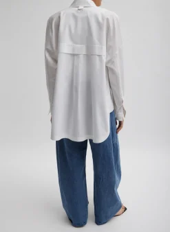 Gabe Oversized Shirt-Tibi New