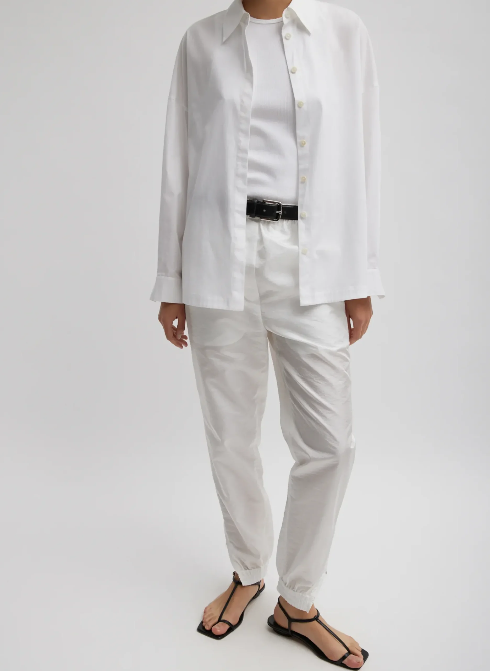 Gabe Oversized Shirt-Tibi New
