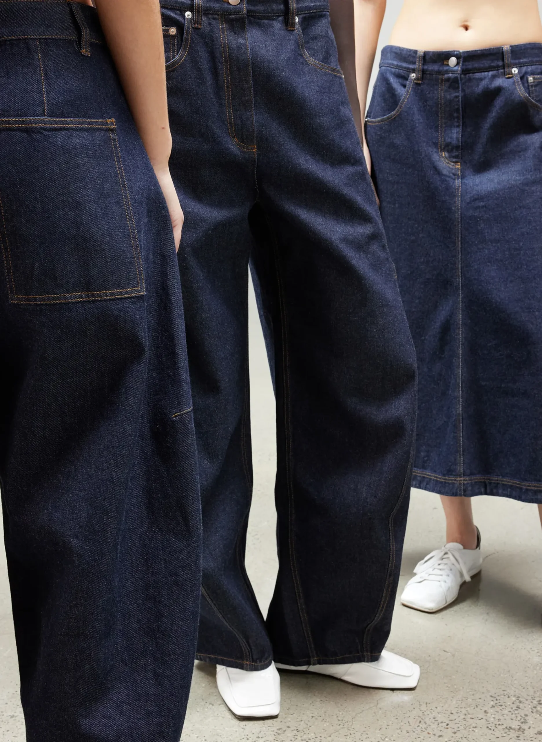 Indigo Denim Sid Jean-Tibi Hot