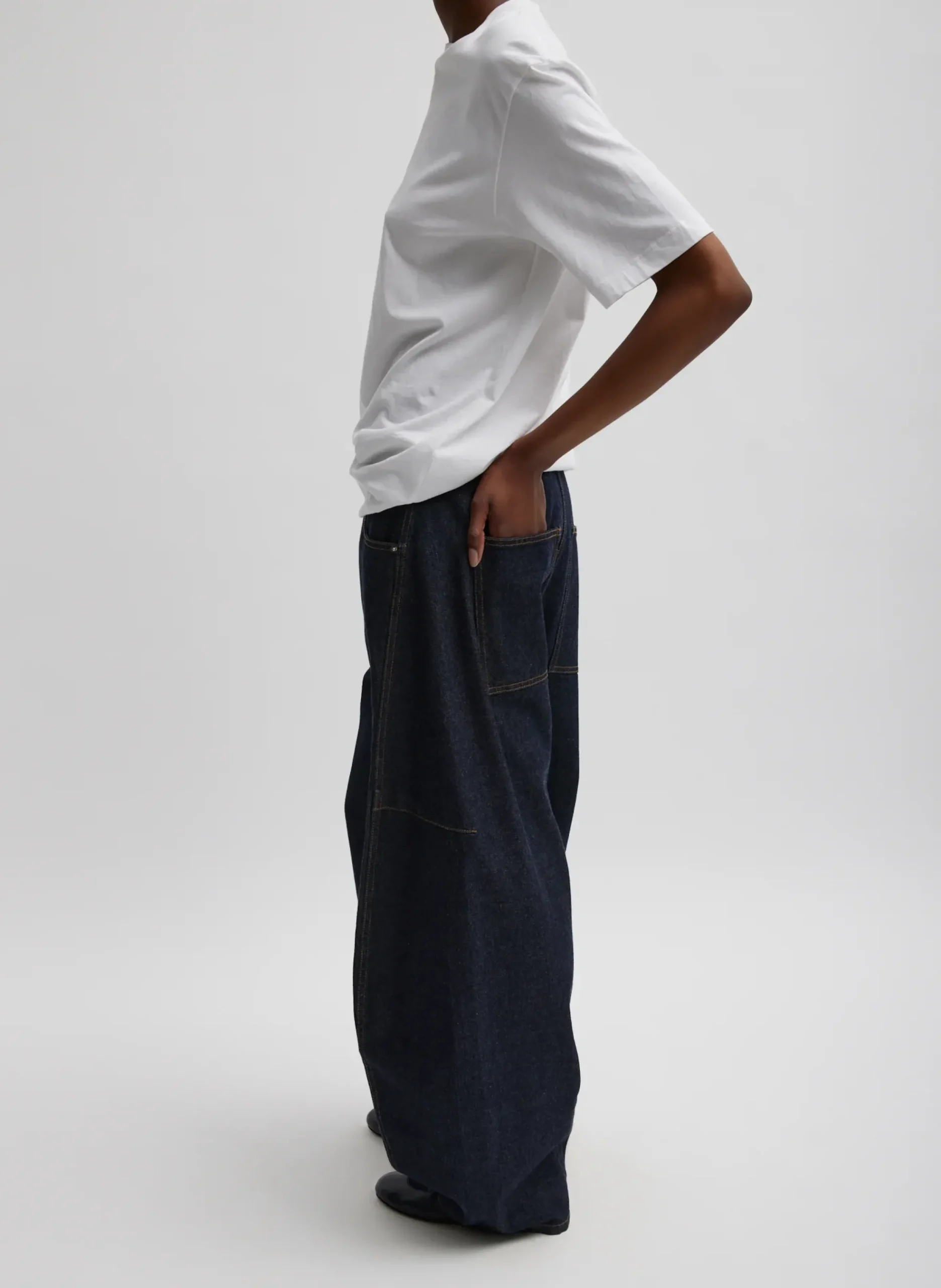 Indigo Denim Sid Jean-Tibi Hot