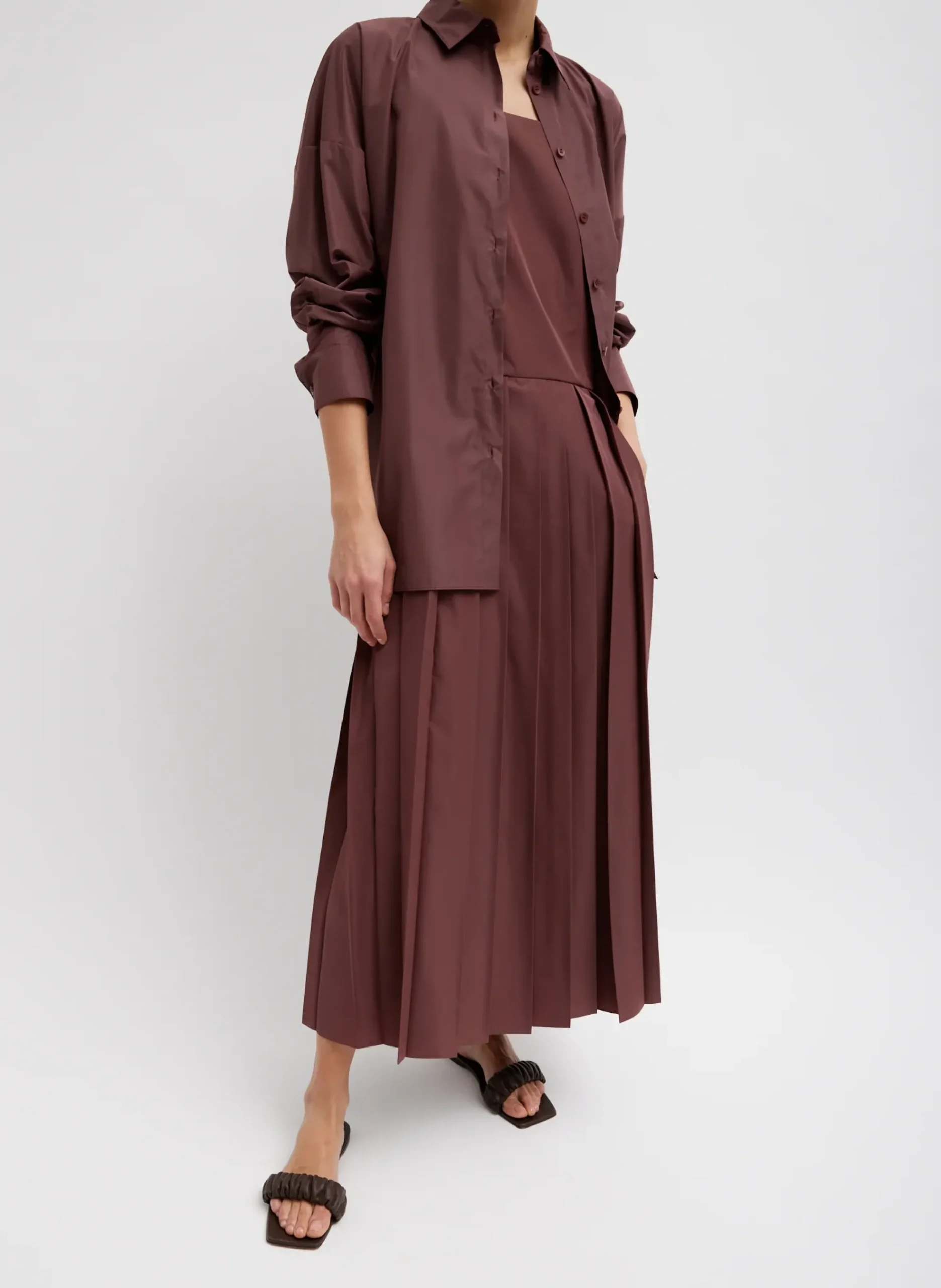 Italian Sporty Nylon Overall Dress-Tibi Best