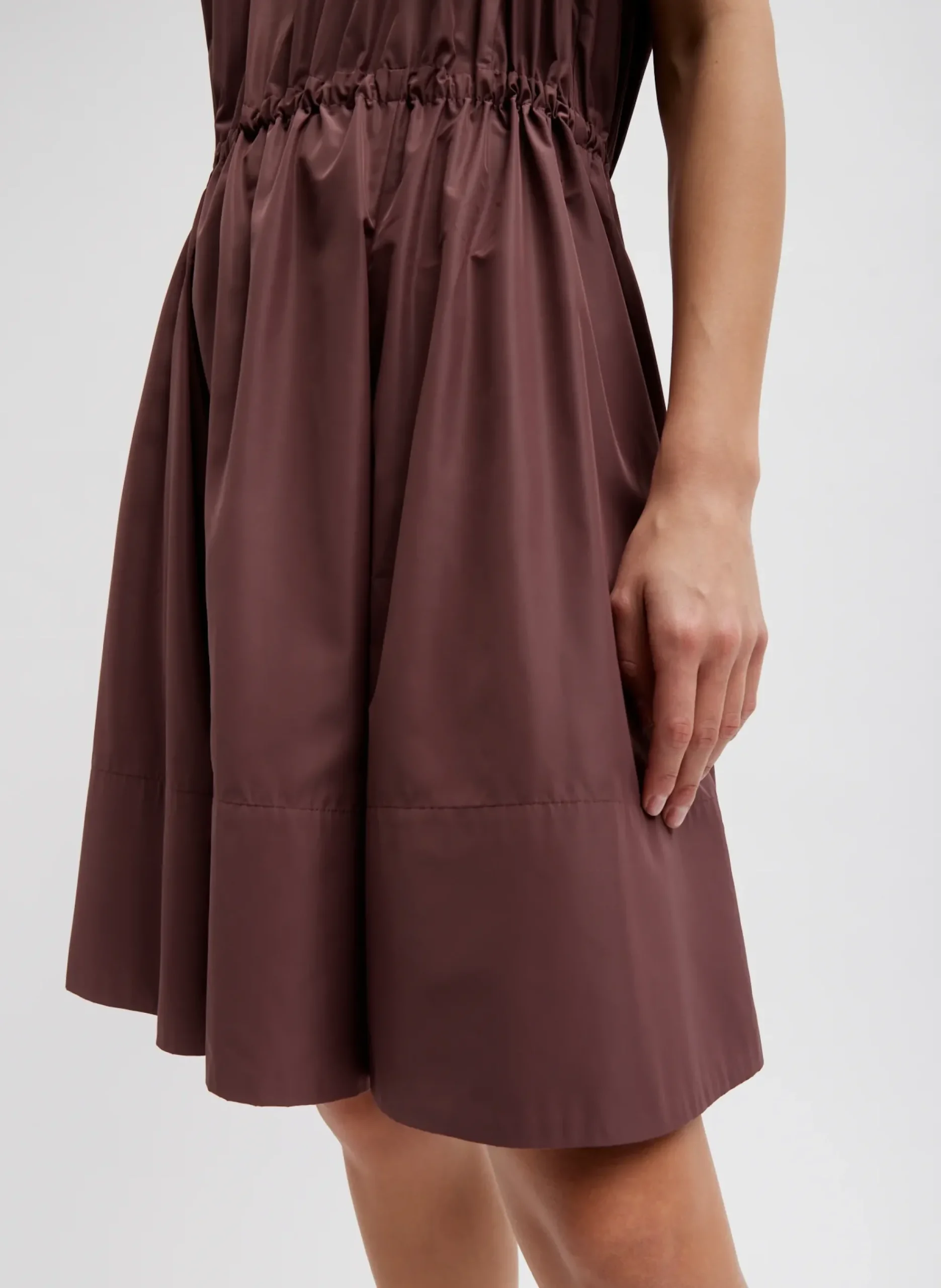 Italian Sporty Nylon Short Tank Dress-Tibi Online