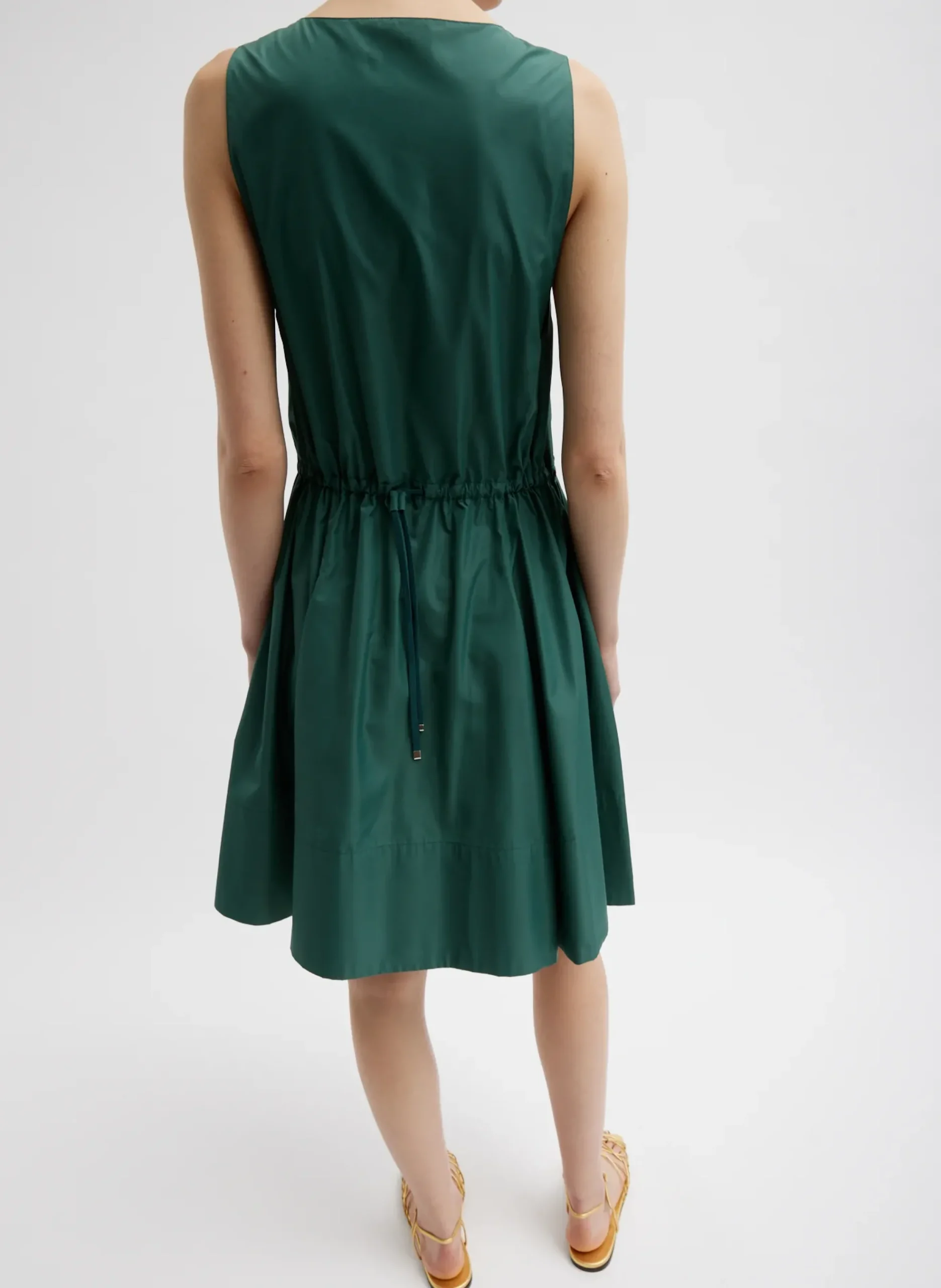 Italian Sporty Nylon Short Tank Dress-Tibi Clearance