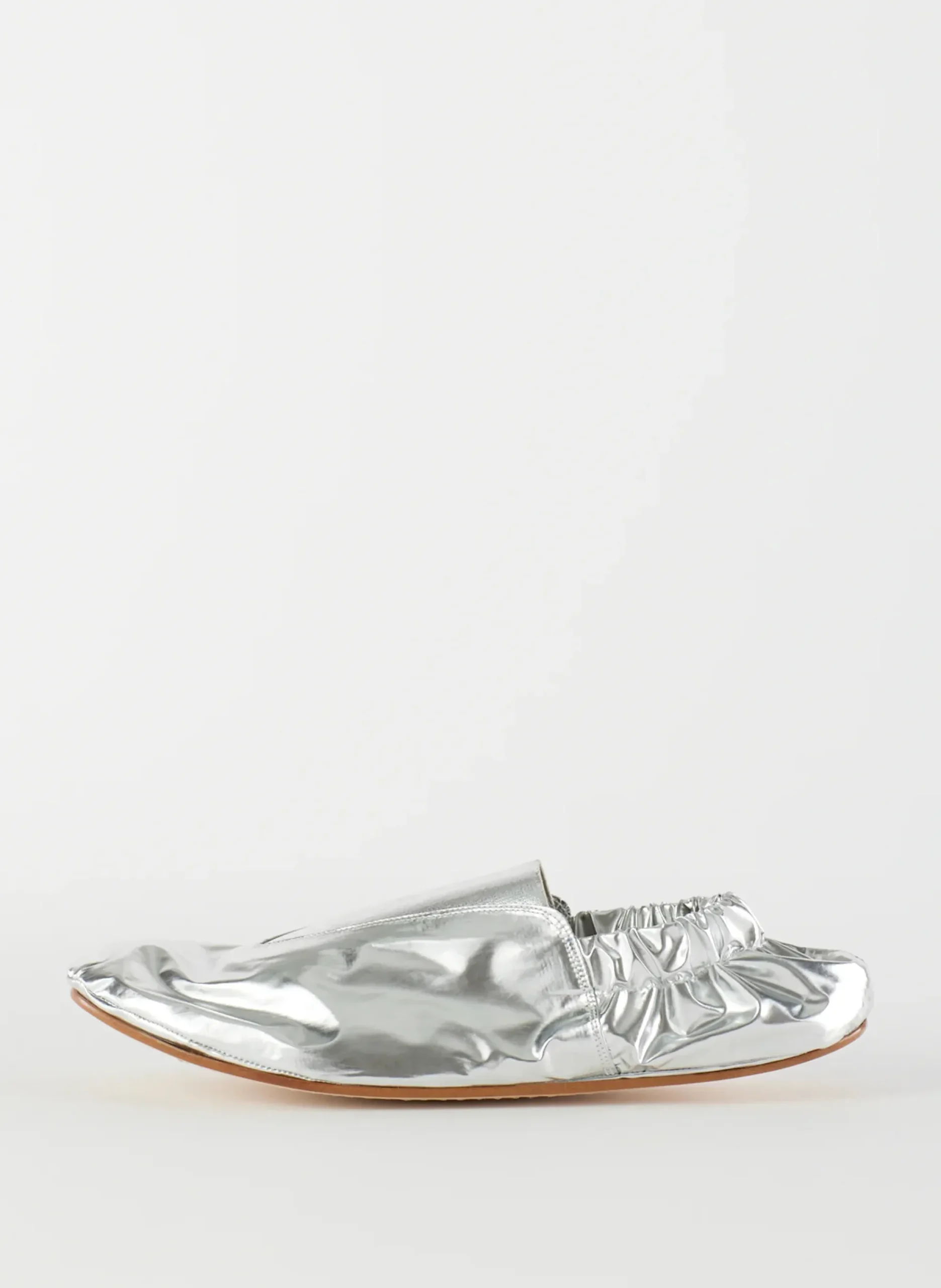 Metallic Mikhail Flat-Tibi Fashion