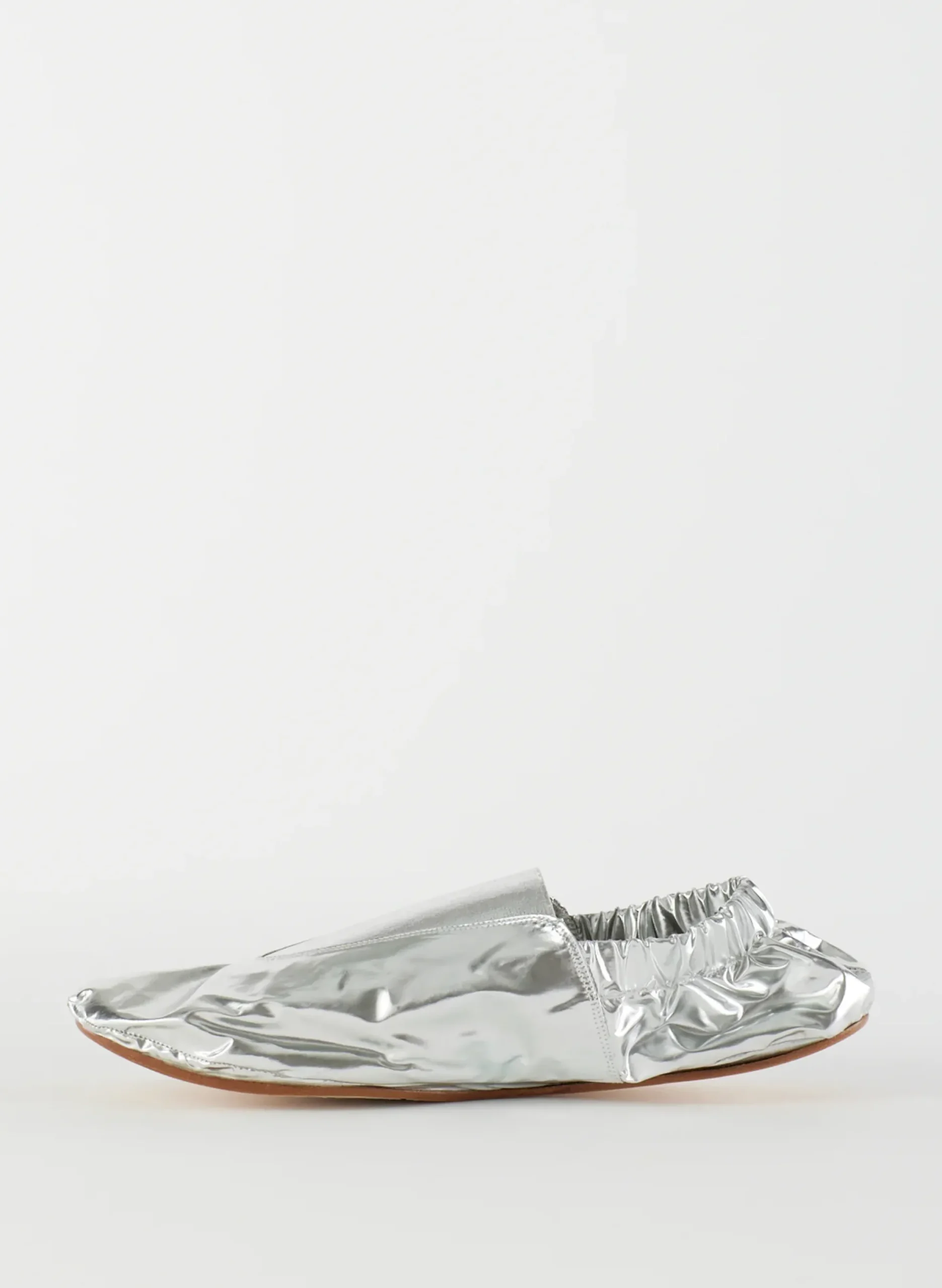 Metallic Mikhail Flat-Tibi Fashion