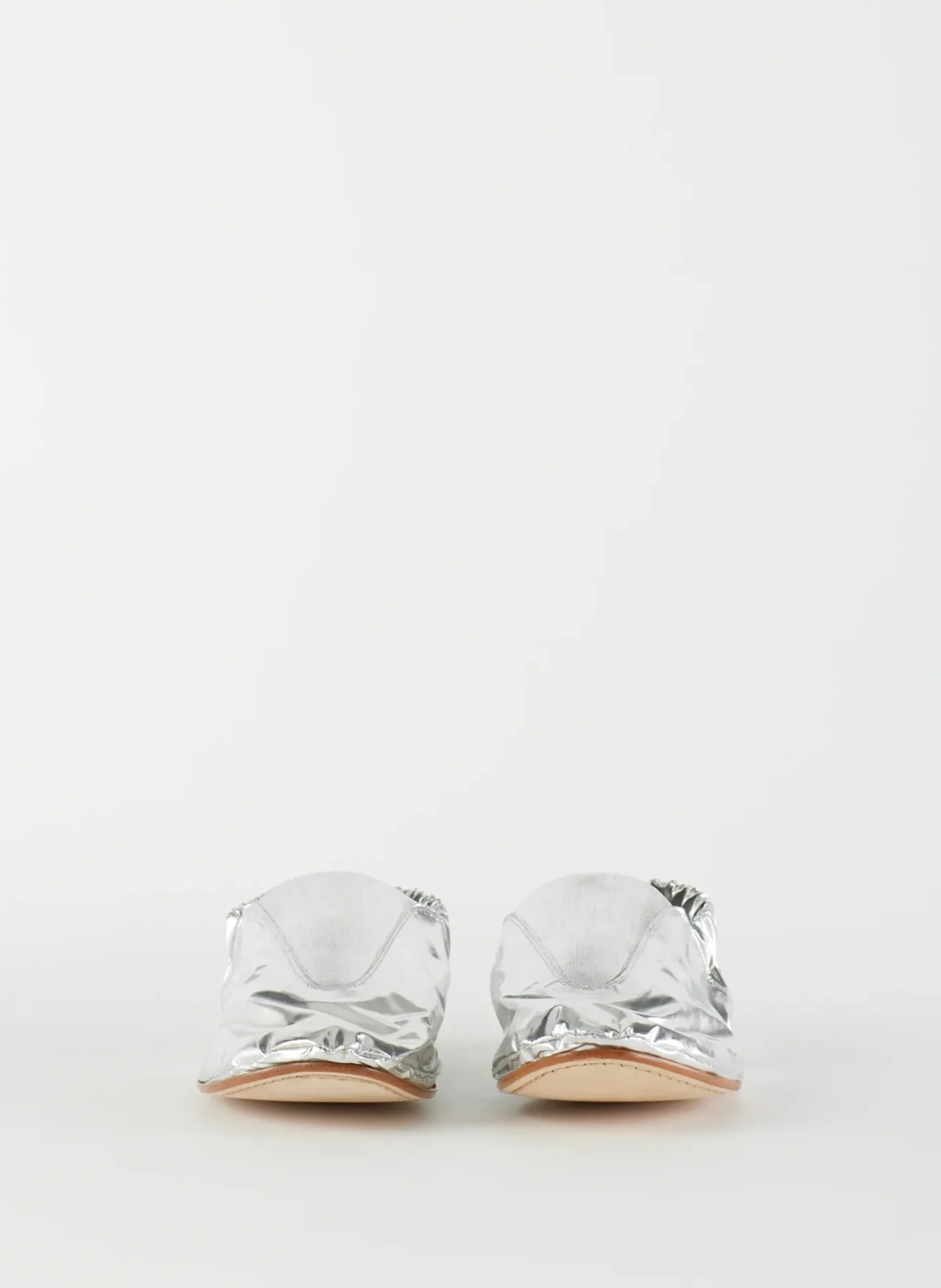 Metallic Mikhail Flat-Tibi Fashion