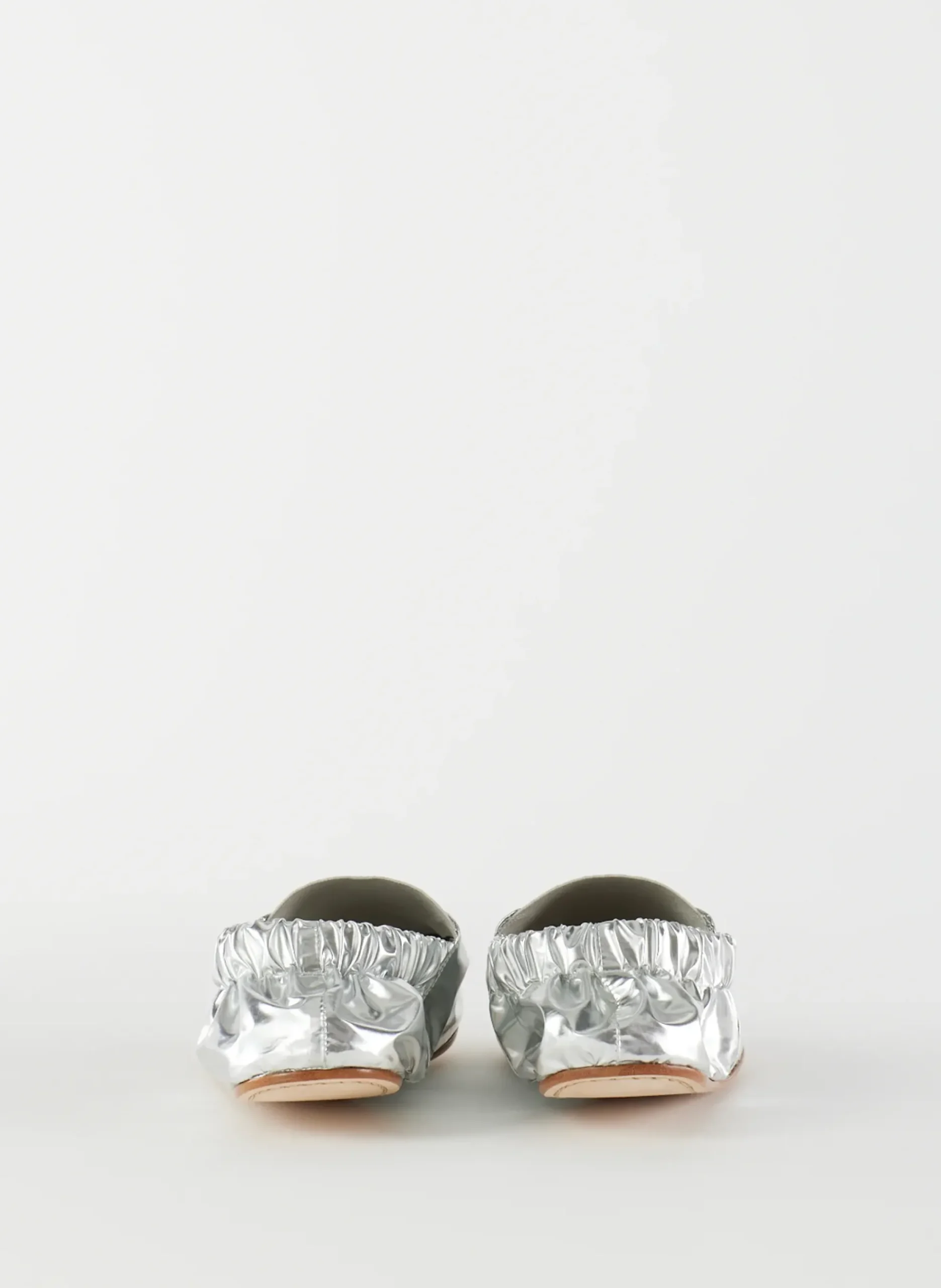Metallic Mikhail Flat-Tibi Fashion