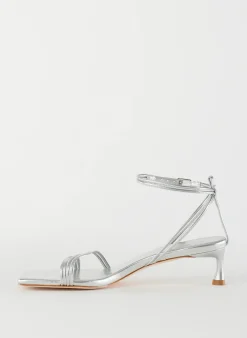 Metallic Nappa Harper Sandal-Tibi Discount