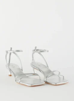 Metallic Nappa Harper Sandal-Tibi Discount