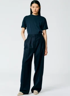 Mock Neck Unisex T-Shirt-Tibi New