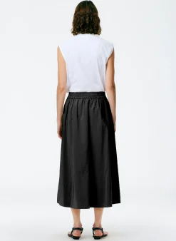 Nylon Pull On Full Skirt-Tibi New