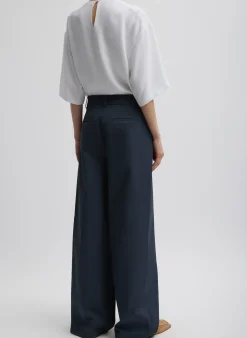 Oliver Cotton Stretch Tricotine Stella Pant-Tibi New